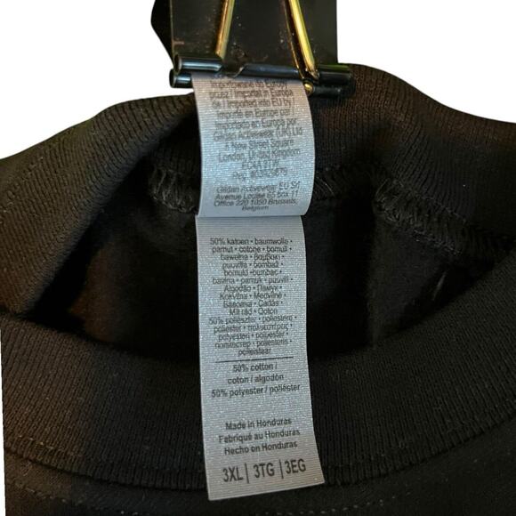 Blinged Out Homebody Women’s Sweatshirt Black Gold Bold Gildan Xtra Comfy Sz 3XL - Picture 5 of 9